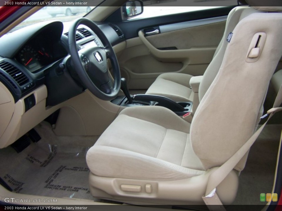 Ivory Interior Photo for the 2003 Honda Accord LX V6 Sedan #59626632