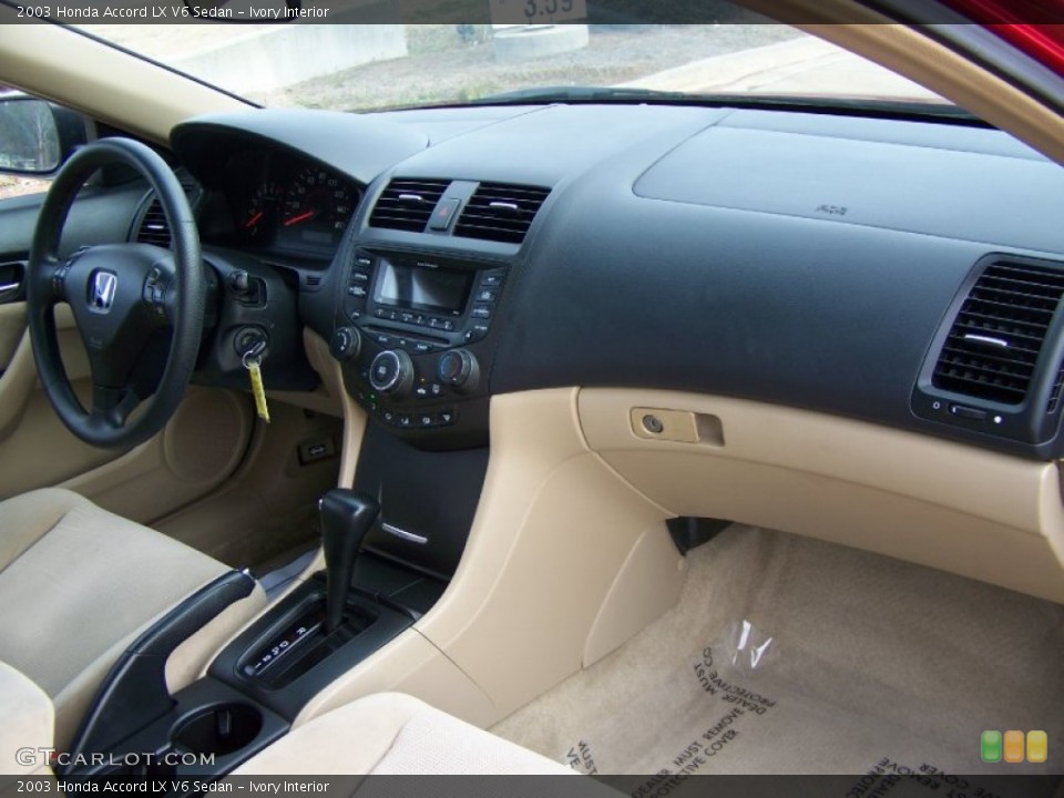 Ivory Interior Dashboard for the 2003 Honda Accord LX V6 Sedan #59626653