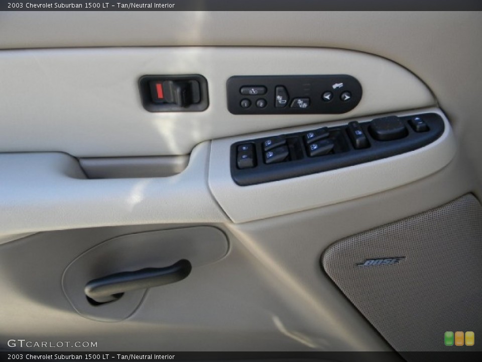 Tan/Neutral Interior Controls for the 2003 Chevrolet Suburban 1500 LT #59627837