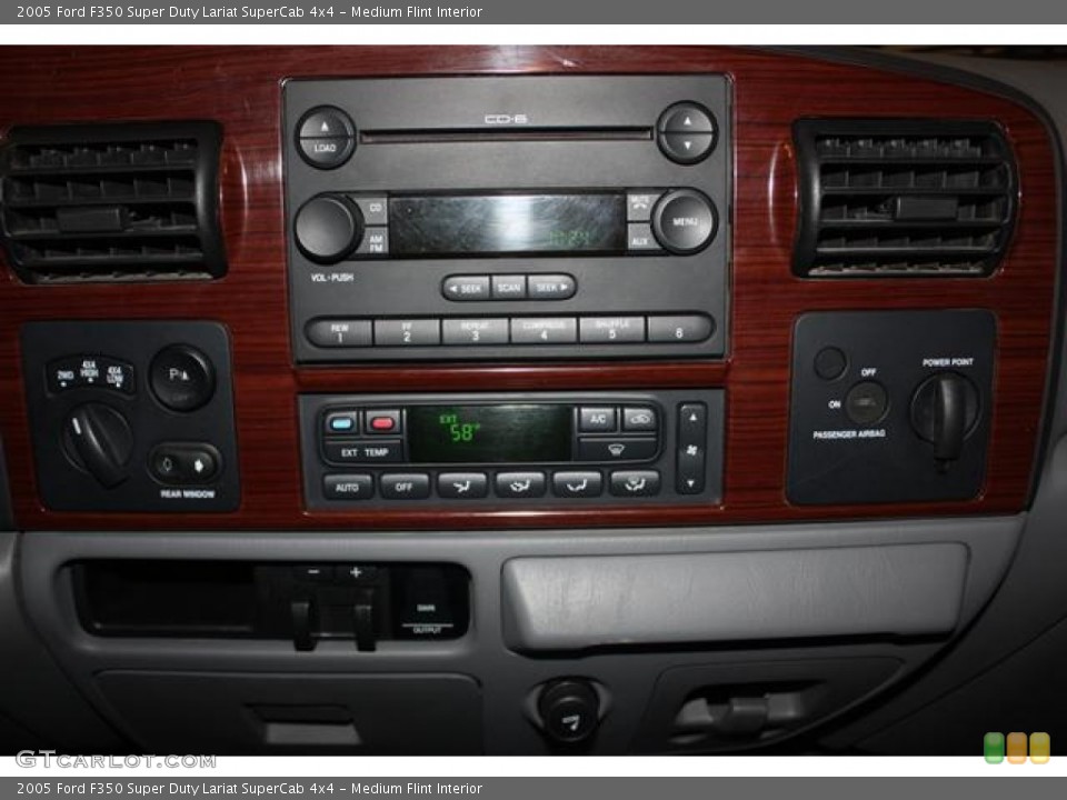 Medium Flint Interior Audio System for the 2005 Ford F350 Super Duty Lariat SuperCab 4x4 #59627980