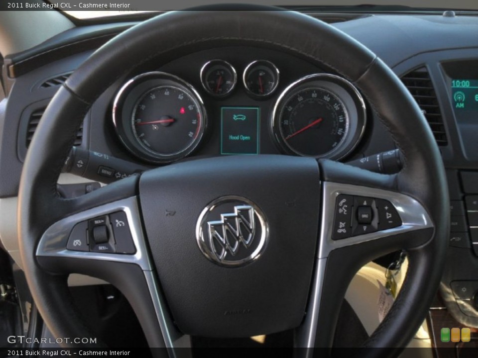 Cashmere Interior Steering Wheel for the 2011 Buick Regal CXL #59628726