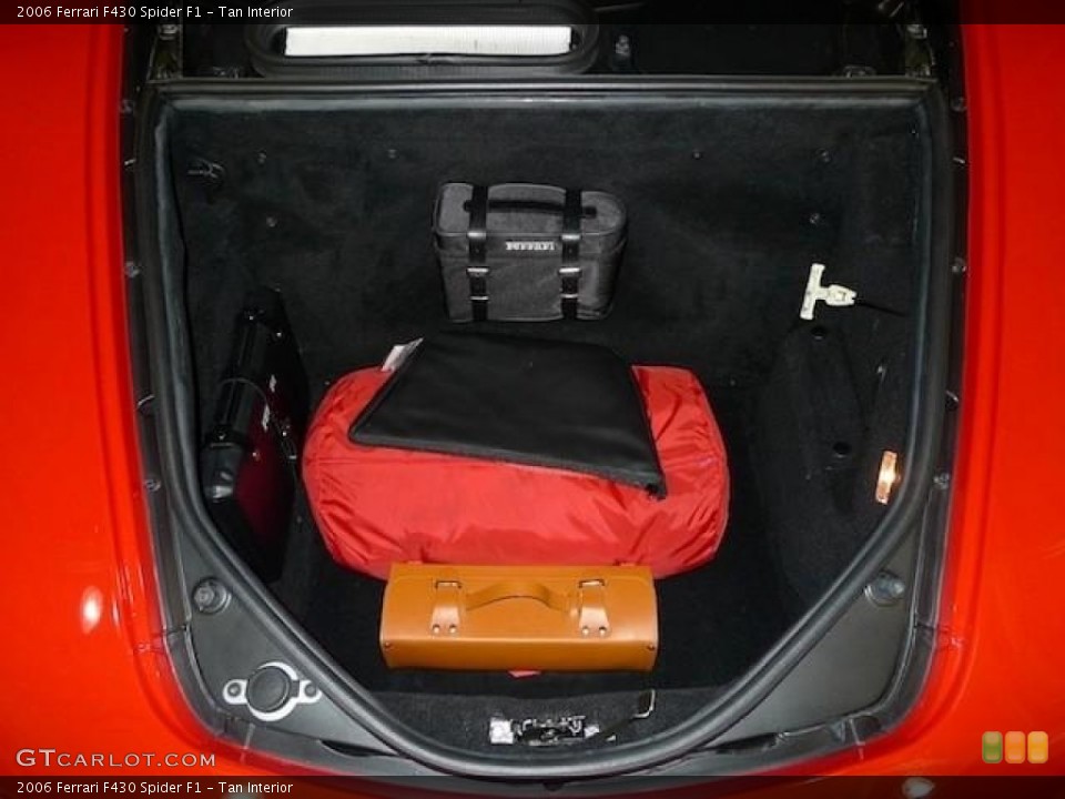 Tan Interior Trunk for the 2006 Ferrari F430 Spider F1 #59628810