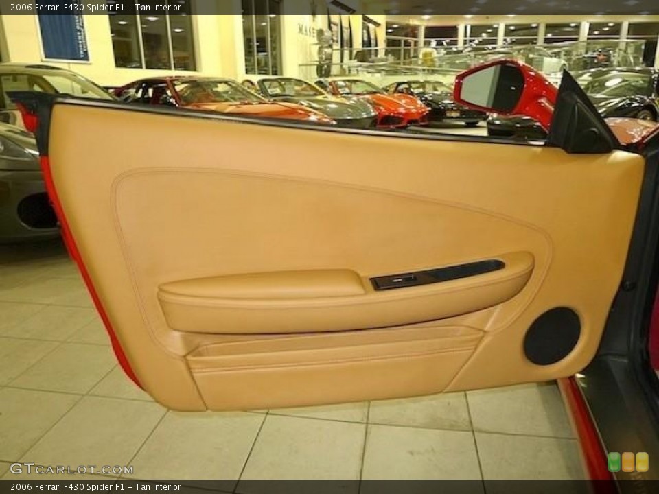 Tan Interior Door Panel for the 2006 Ferrari F430 Spider F1 #59628876