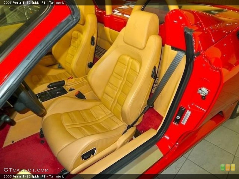Tan Interior Photo for the 2006 Ferrari F430 Spider F1 #59628906