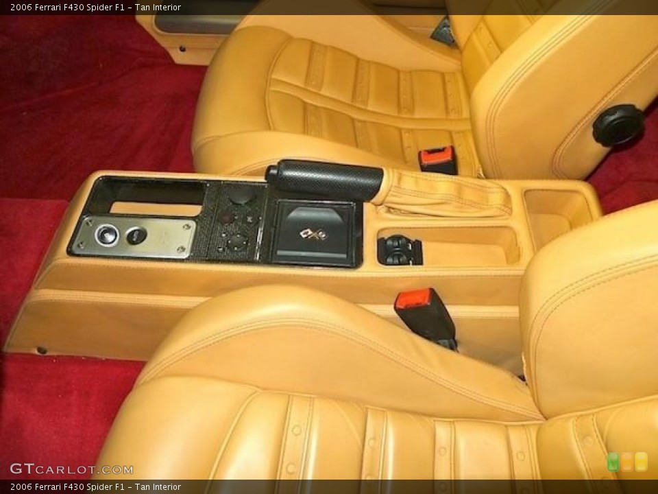 Tan Interior Photo for the 2006 Ferrari F430 Spider F1 #59628924