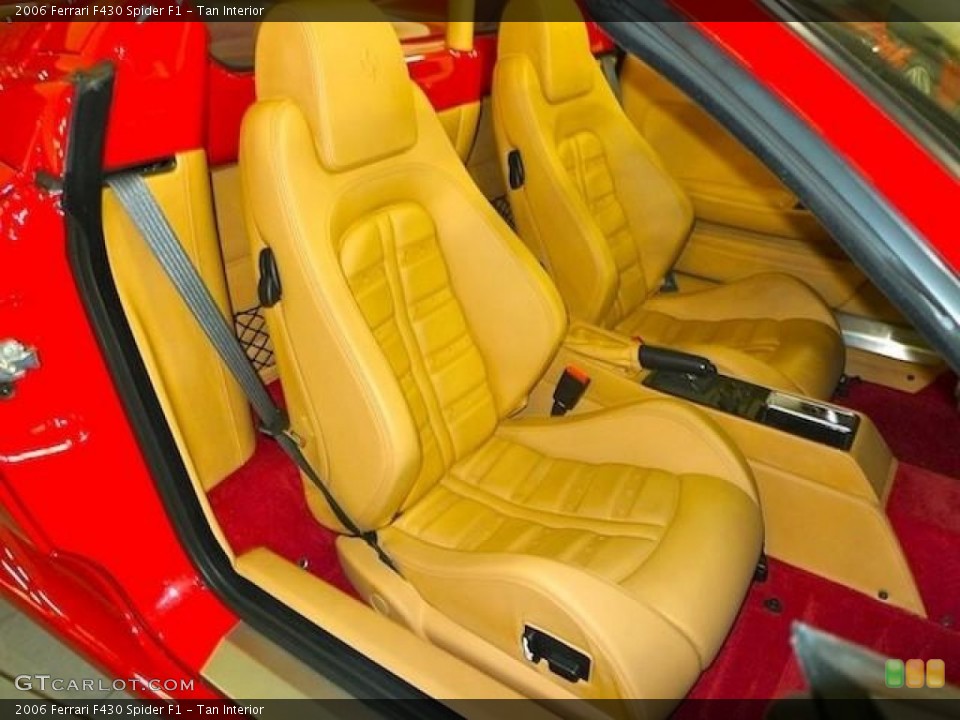 Tan Interior Photo for the 2006 Ferrari F430 Spider F1 #59628964