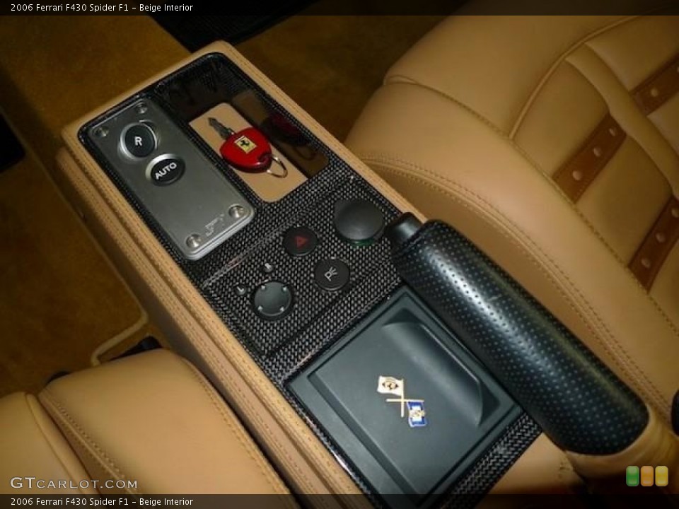 Beige Interior Transmission for the 2006 Ferrari F430 Spider F1 #59629332