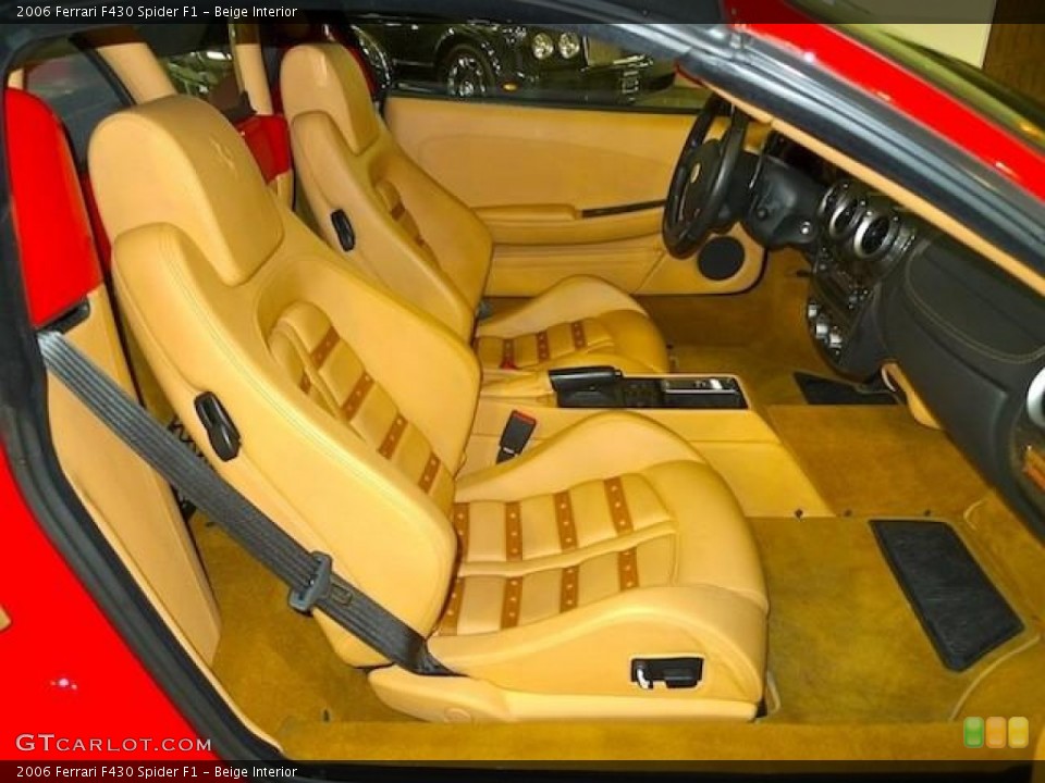 Beige Interior Photo for the 2006 Ferrari F430 Spider F1 #59629386