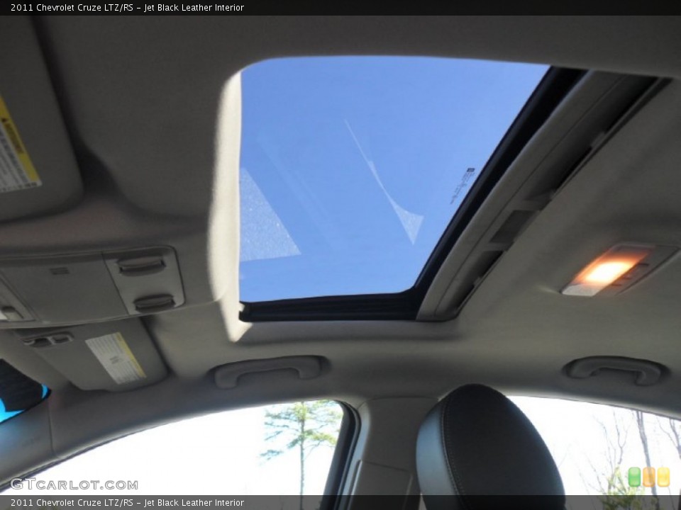 Jet Black Leather Interior Sunroof for the 2011 Chevrolet Cruze LTZ/RS #59630064