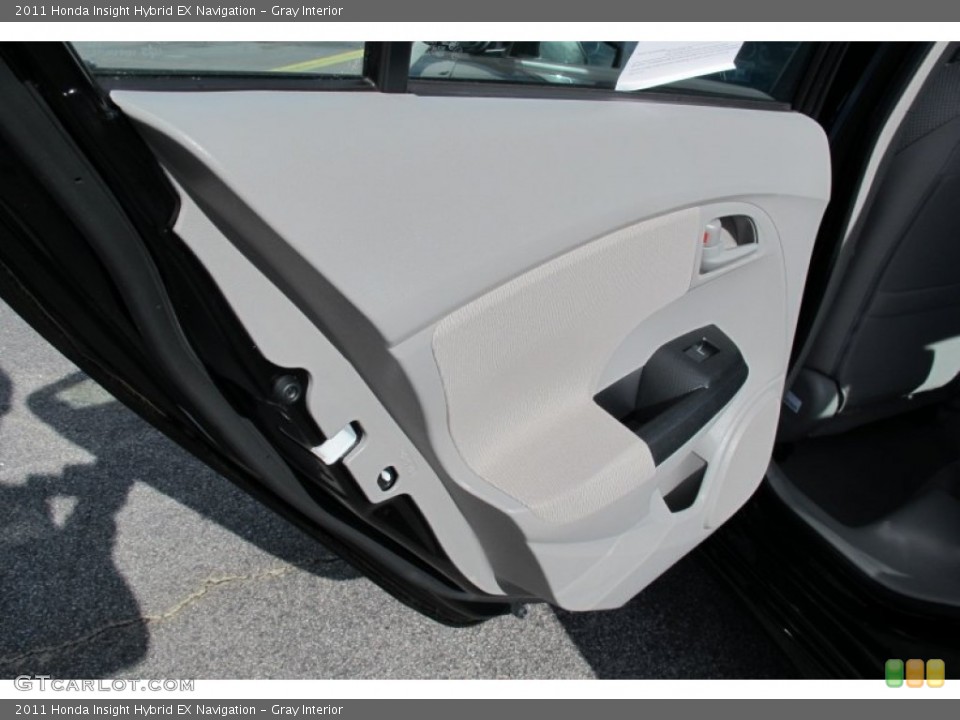 Gray Interior Door Panel for the 2011 Honda Insight Hybrid EX Navigation #59630376