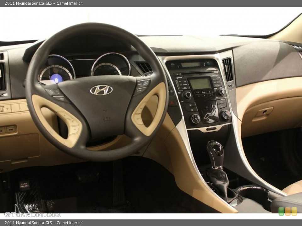 Camel Interior Dashboard for the 2011 Hyundai Sonata GLS #59631256