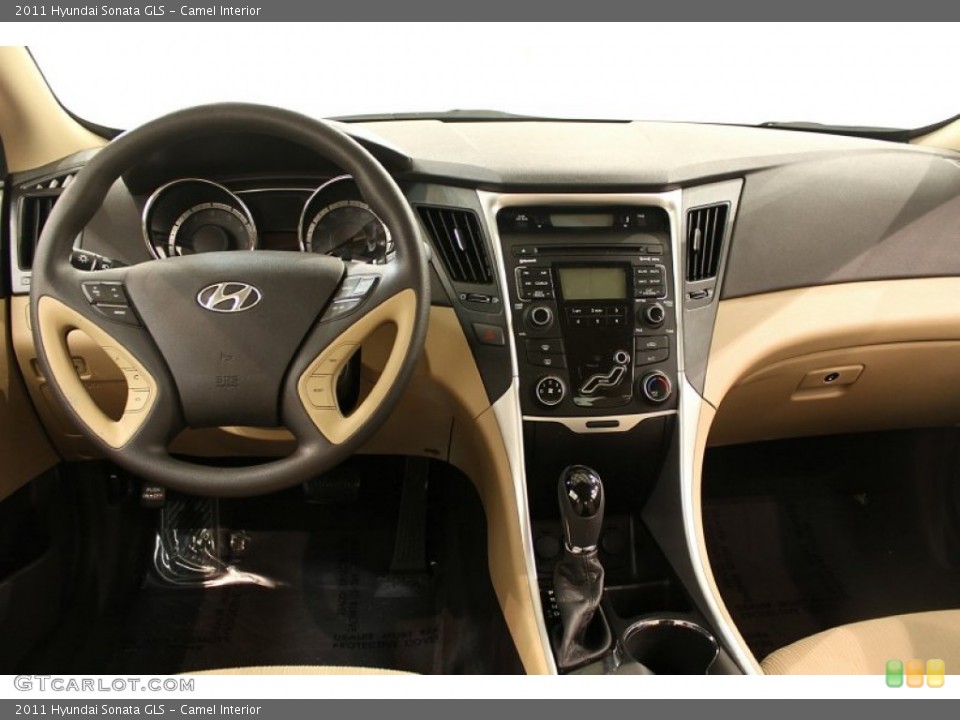 Camel Interior Dashboard for the 2011 Hyundai Sonata GLS #59631297