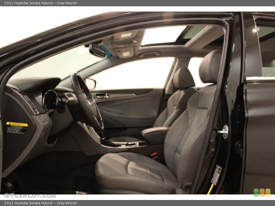 Gray Interior Photo for the 2011 Hyundai Sonata Hybrid #59631609