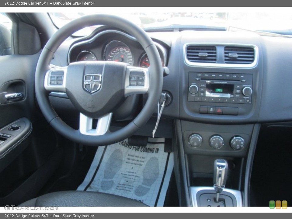 Dark Slate Gray Interior Dashboard for the 2012 Dodge Caliber SXT #59631785