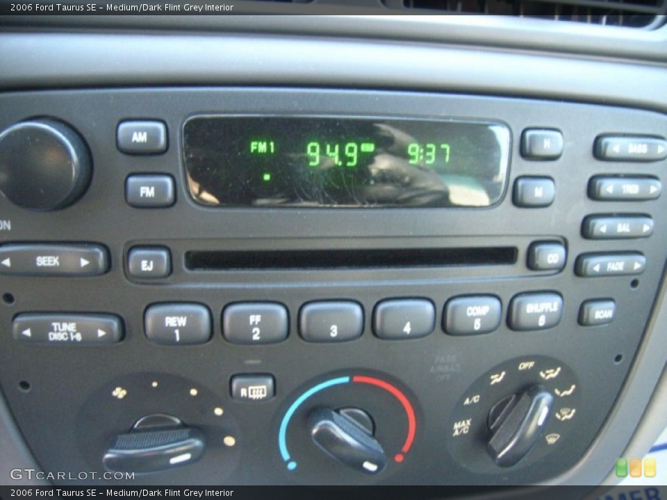 Medium/Dark Flint Grey Interior Audio System for the 2006 Ford Taurus SE #59633997