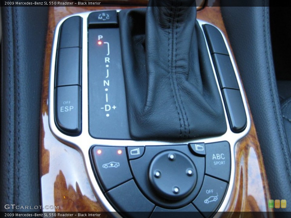 Black Interior Transmission for the 2009 Mercedes-Benz SL 550 Roadster #59634693