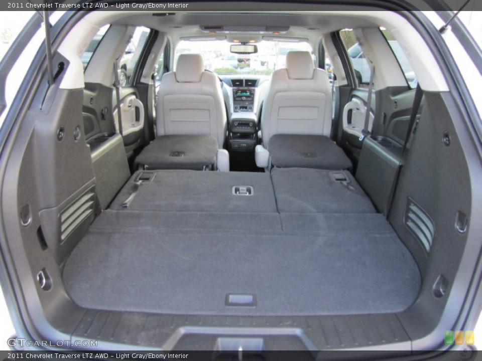 Light Gray/Ebony Interior Trunk for the 2011 Chevrolet Traverse LTZ AWD #59635941