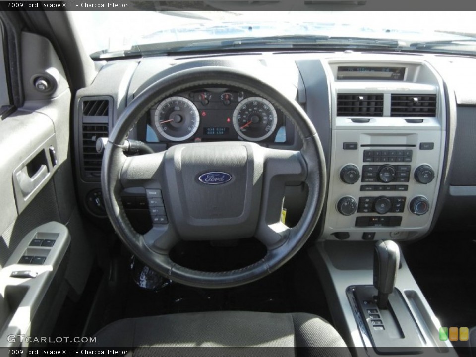 Charcoal Interior Dashboard for the 2009 Ford Escape XLT #59636064