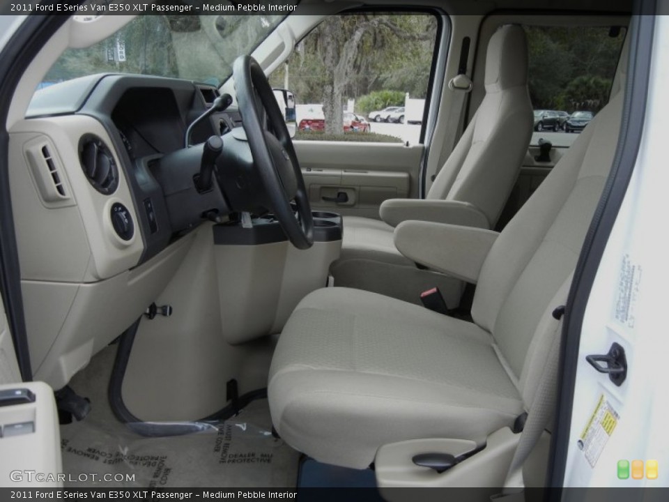 Medium Pebble Interior Photo for the 2011 Ford E Series Van E350 XLT Passenger #59636181
