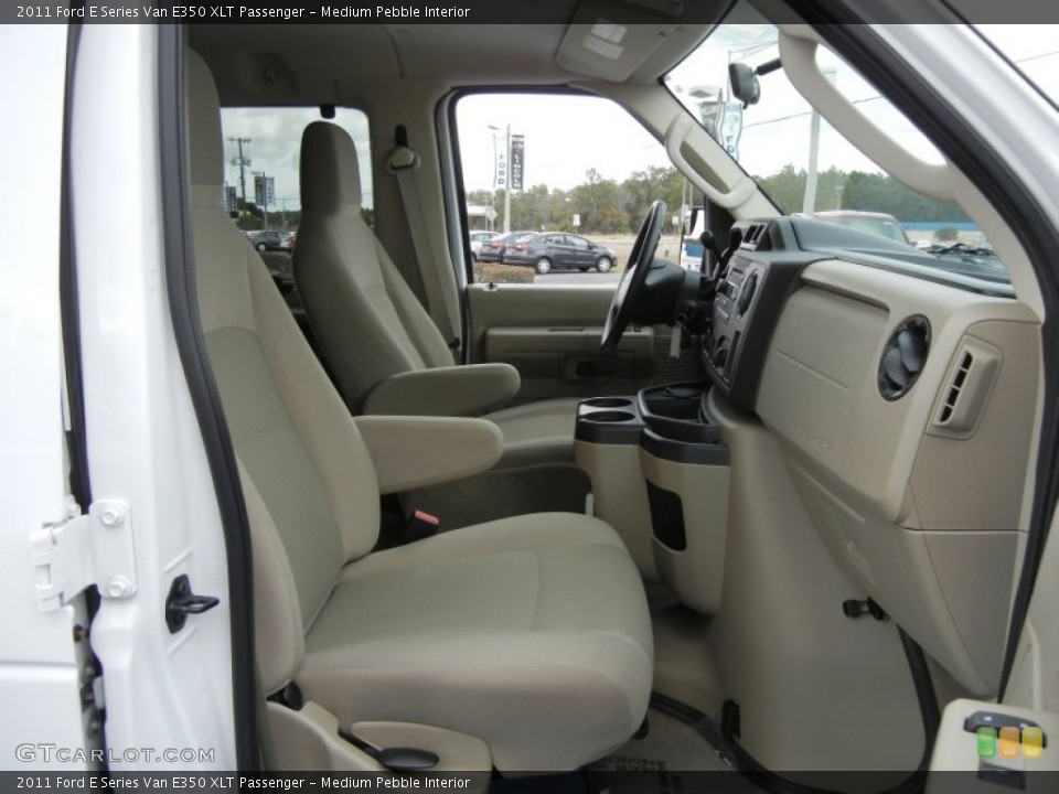 Medium Pebble Interior Photo for the 2011 Ford E Series Van E350 XLT Passenger #59636193