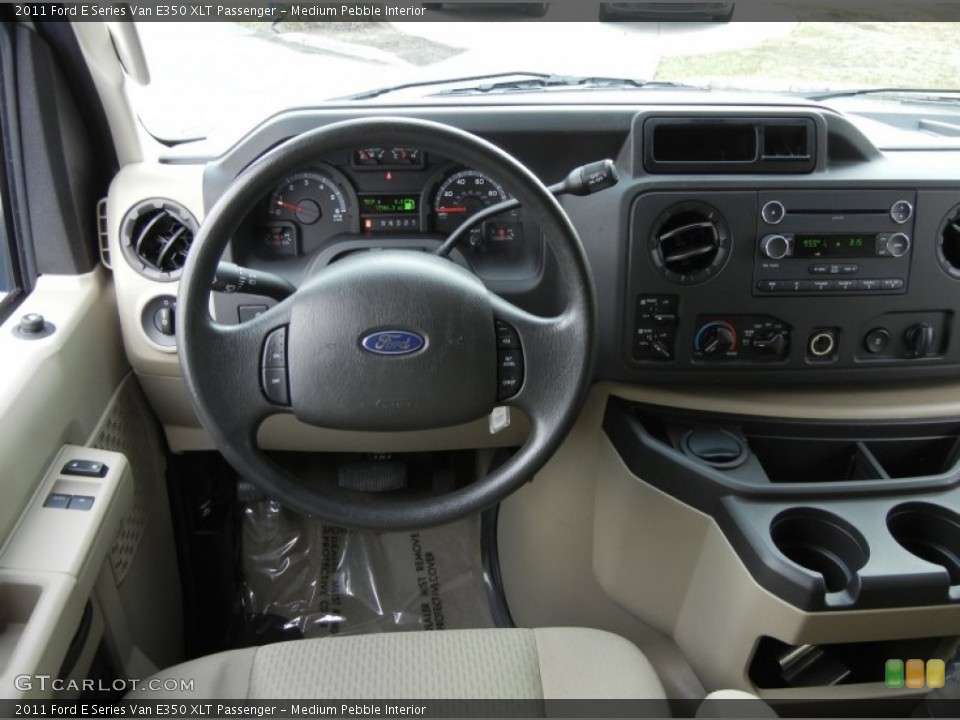 Medium Pebble Interior Dashboard for the 2011 Ford E Series Van E350 XLT Passenger #59636244