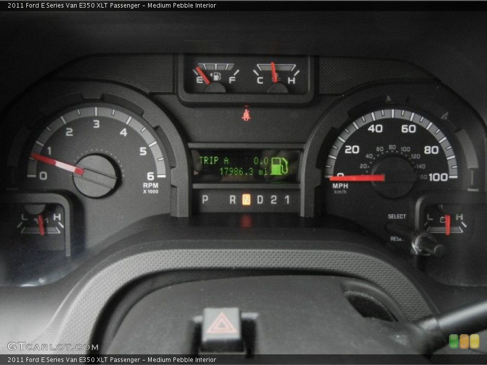 Medium Pebble Interior Gauges for the 2011 Ford E Series Van E350 XLT Passenger #59636250