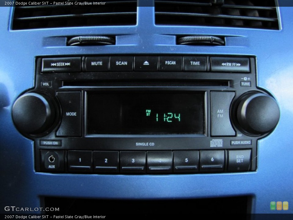 Pastel Slate Gray/Blue Interior Audio System for the 2007 Dodge Caliber SXT #59636406