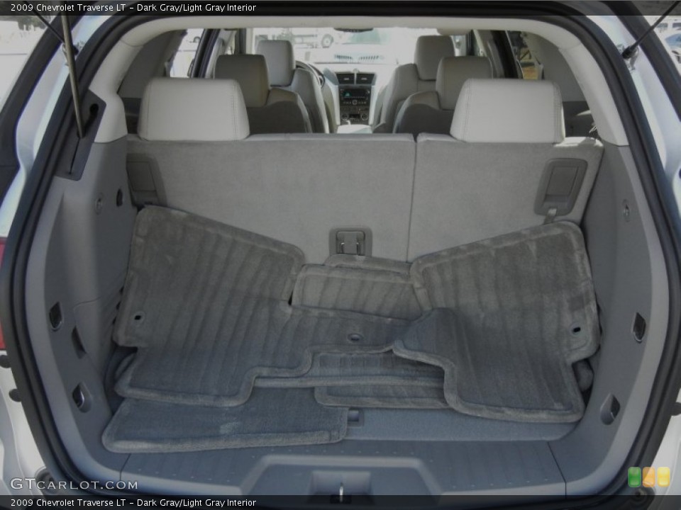 Dark Gray/Light Gray Interior Trunk for the 2009 Chevrolet Traverse LT #59636465