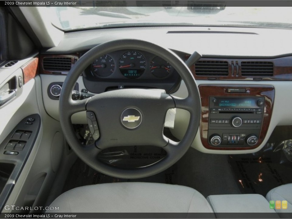 Gray Interior Dashboard for the 2009 Chevrolet Impala LS #59636591