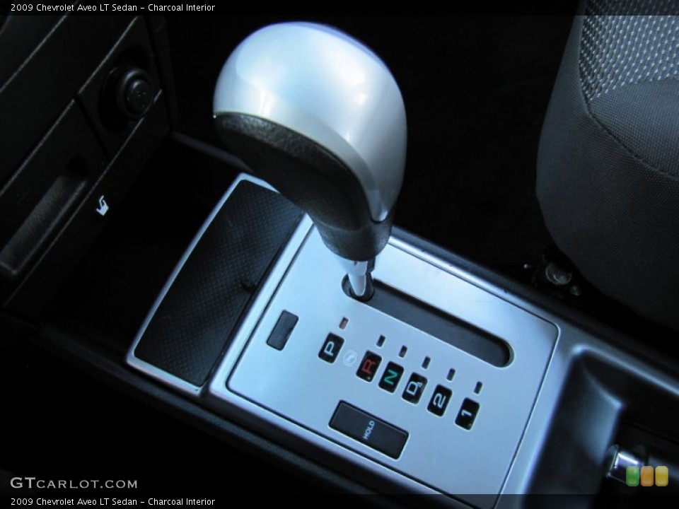 Charcoal Interior Transmission for the 2009 Chevrolet Aveo LT Sedan #59636994