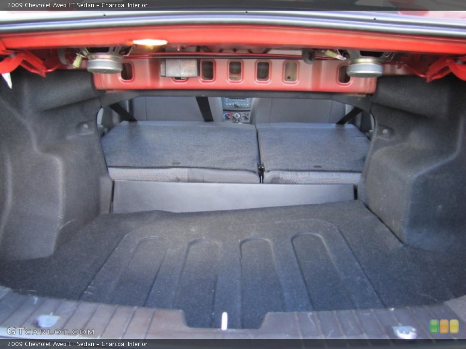 Charcoal Interior Trunk for the 2009 Chevrolet Aveo LT Sedan #59637018