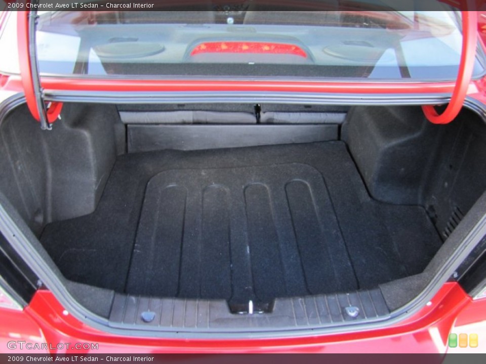Charcoal Interior Trunk for the 2009 Chevrolet Aveo LT Sedan #59637024