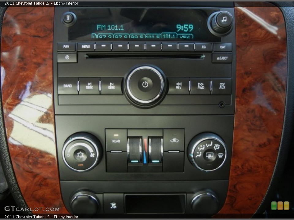 Ebony Interior Controls for the 2011 Chevrolet Tahoe LS #59637177