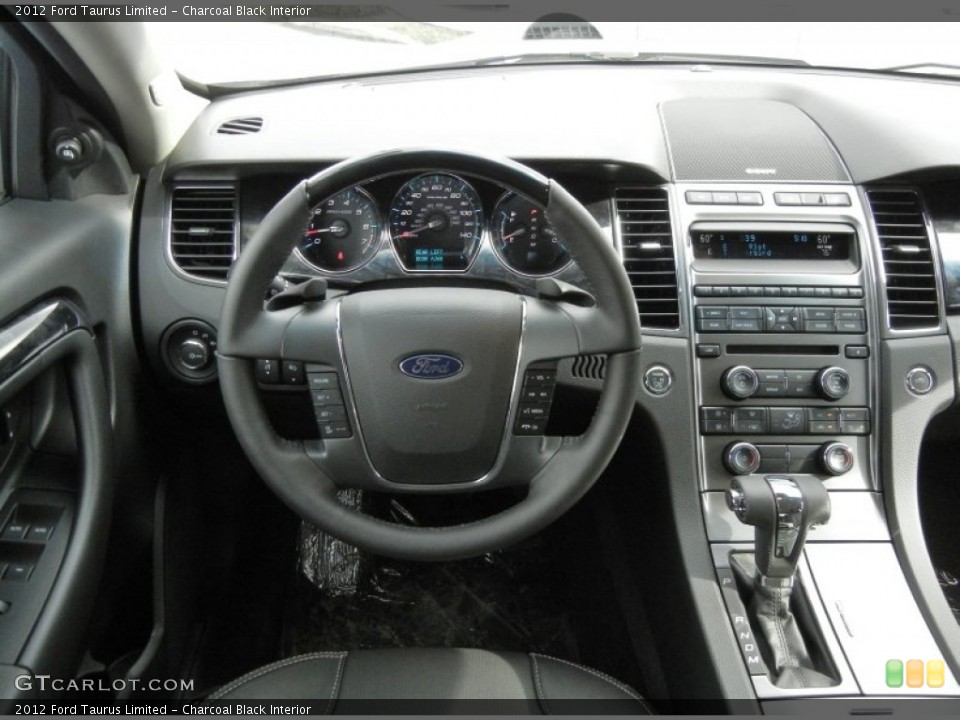 Charcoal Black Interior Dashboard for the 2012 Ford Taurus Limited #59637336