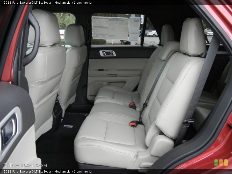 Medium Light Stone Interior Photo for the 2012 Ford Explorer XLT EcoBoost #59637405