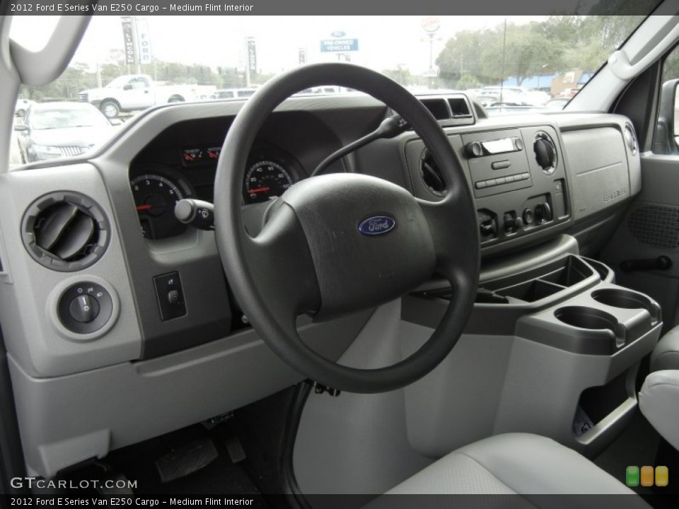 Medium Flint Interior Dashboard for the 2012 Ford E Series Van E250 Cargo #59637486