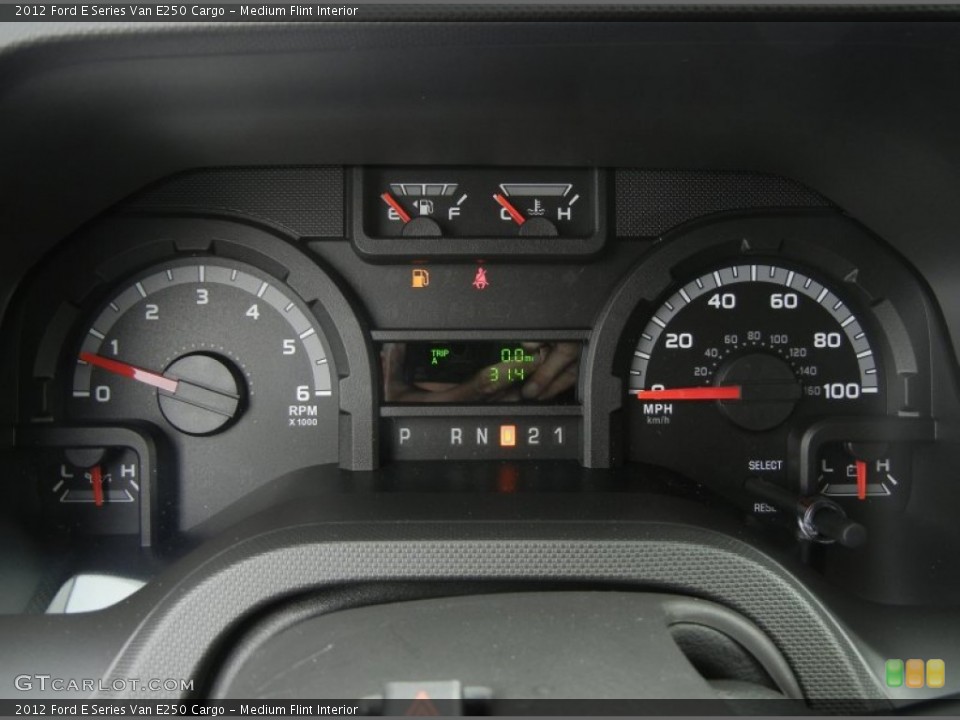 Medium Flint Interior Gauges for the 2012 Ford E Series Van E250 Cargo #59637495