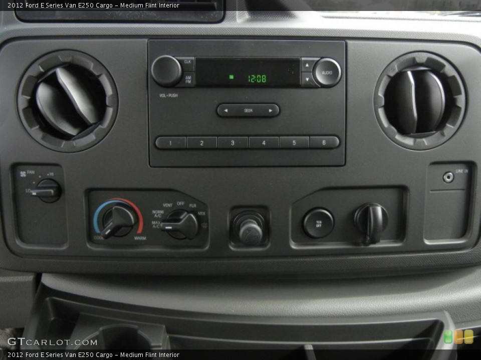 Medium Flint Interior Controls for the 2012 Ford E Series Van E250 Cargo #59637501