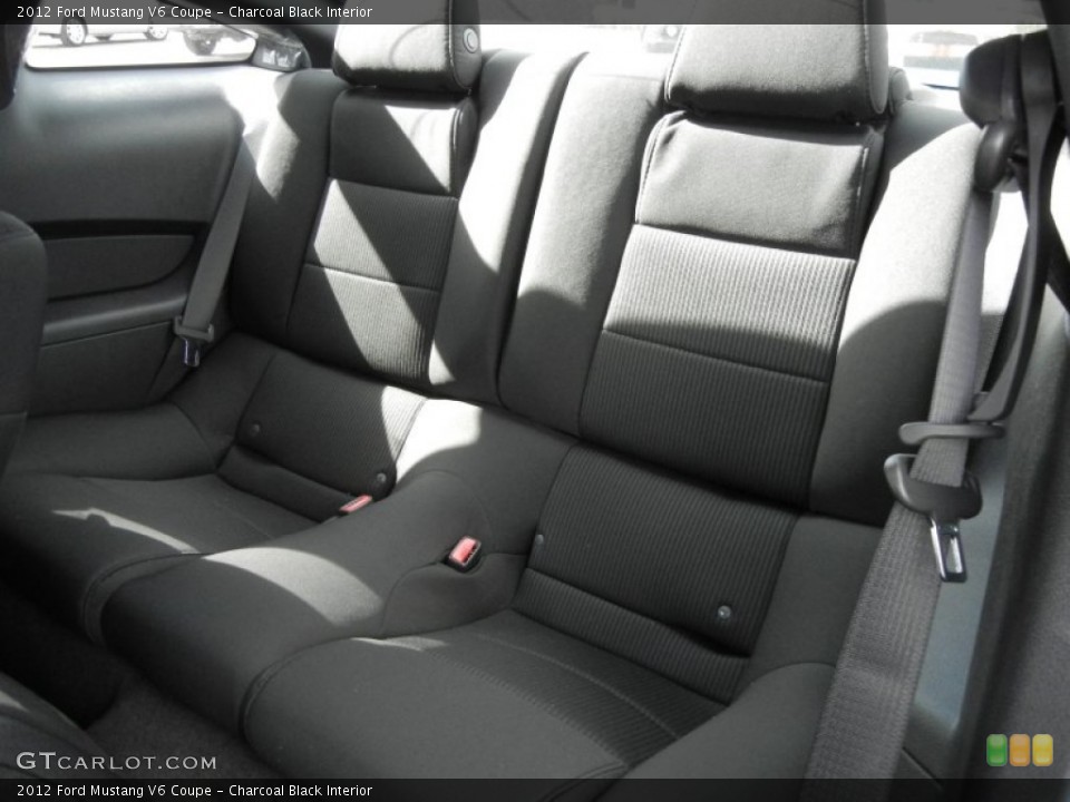 Charcoal Black Interior Photo for the 2012 Ford Mustang V6 Coupe #59637642
