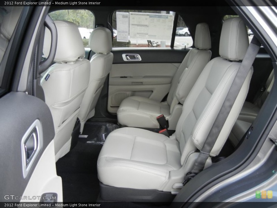 Medium Light Stone Interior Photo for the 2012 Ford Explorer Limited #59637717