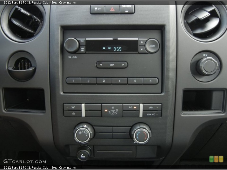 Steel Gray Interior Audio System for the 2012 Ford F150 XL Regular Cab #59637888