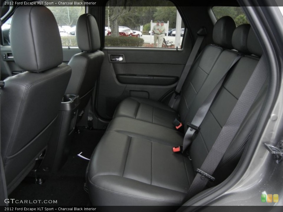 Charcoal Black Interior Photo for the 2012 Ford Escape XLT Sport #59637942