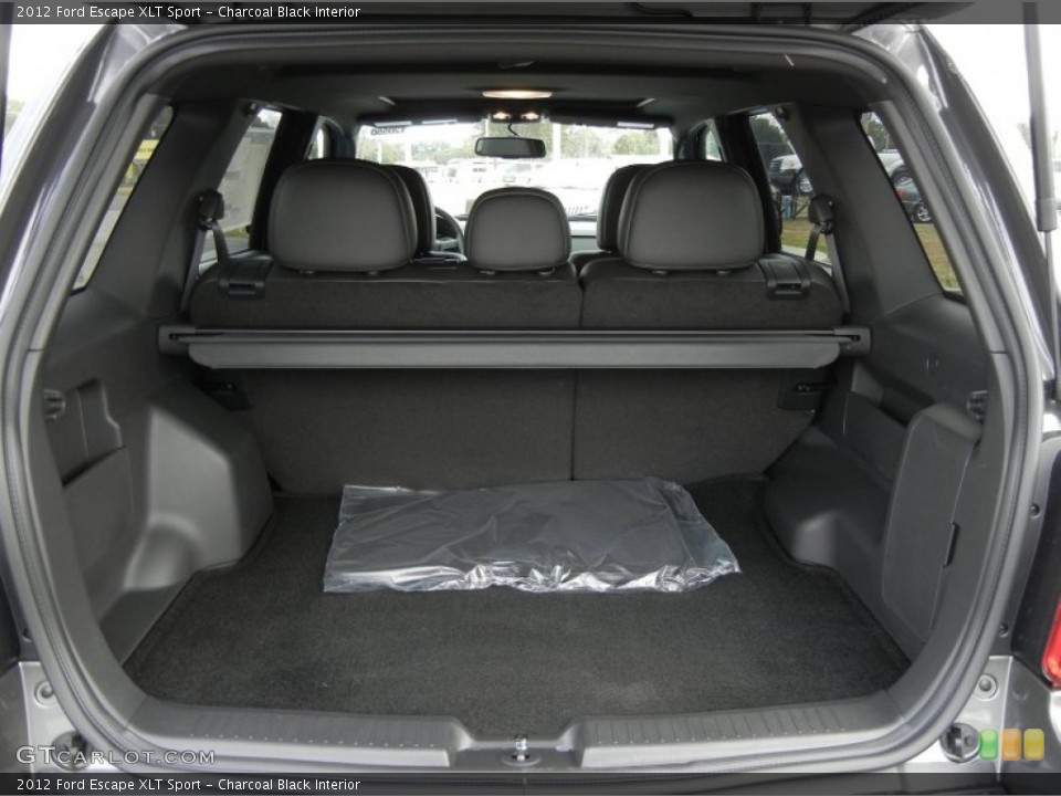 Charcoal Black Interior Trunk for the 2012 Ford Escape XLT Sport #59637975