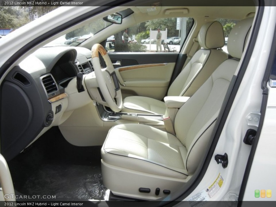 Light Camel Interior Photo for the 2012 Lincoln MKZ Hybrid #59638017