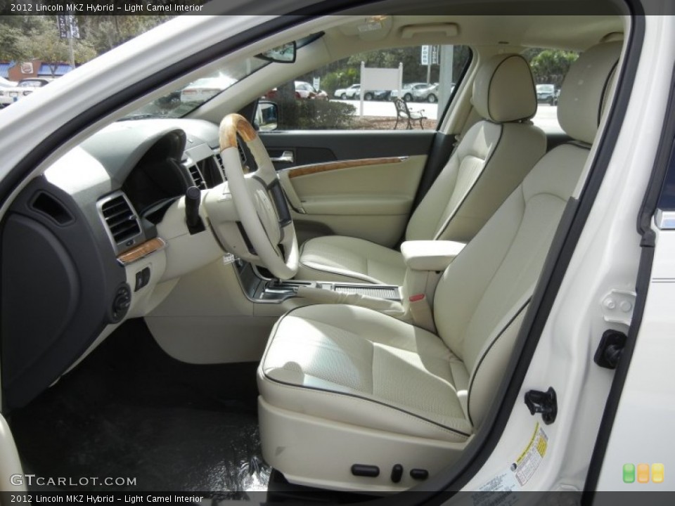 Light Camel Interior Photo for the 2012 Lincoln MKZ Hybrid #59638092