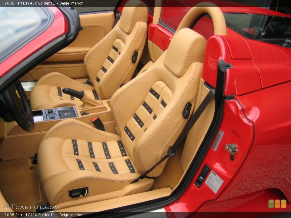 Beige Interior Photo for the 2008 Ferrari F430 Spider F1 #59638410