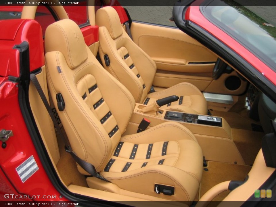 Beige Interior Photo for the 2008 Ferrari F430 Spider F1 #59638416