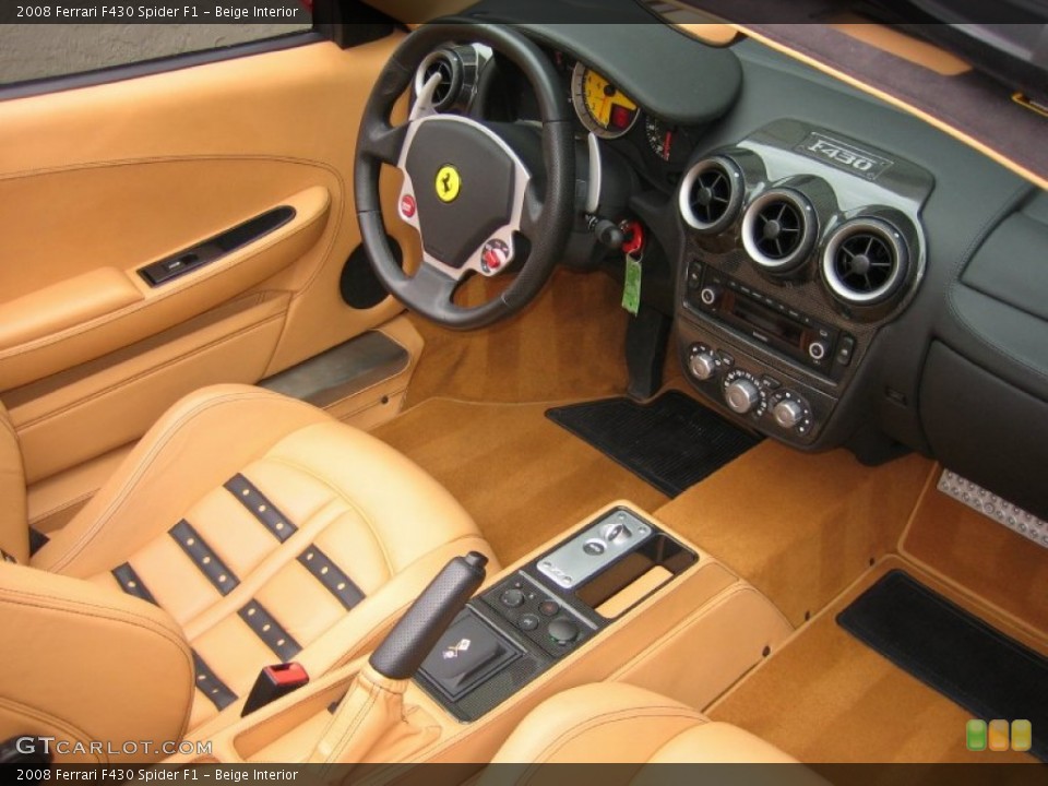 Beige Interior Photo for the 2008 Ferrari F430 Spider F1 #59638434