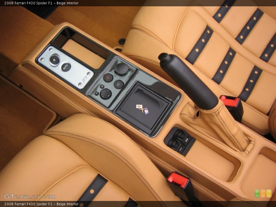 Beige Interior Controls for the 2008 Ferrari F430 Spider F1 #59638461