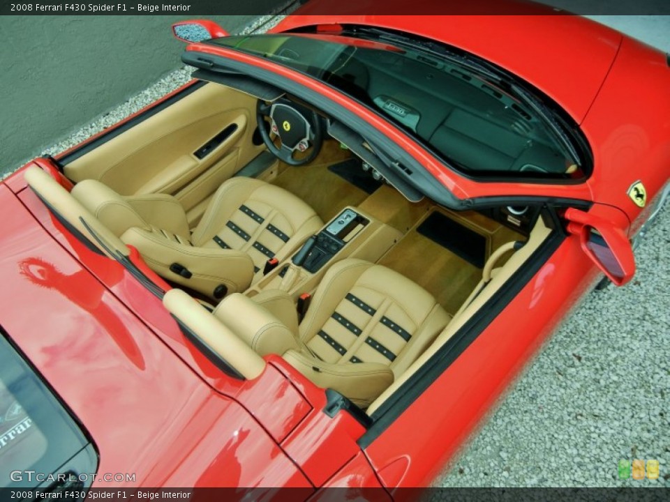 Beige Interior Photo for the 2008 Ferrari F430 Spider F1 #59638464